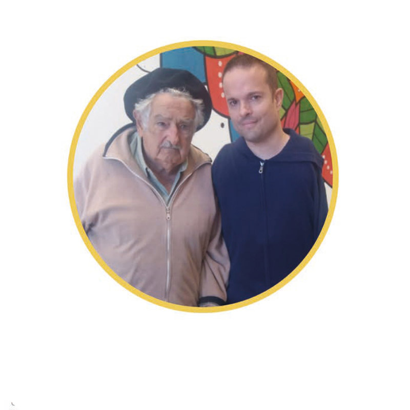 foto con Pepe Mújica